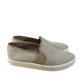 Vince Sneaker Womens Size 8.5 Beige Comfort Slip On Shoe Spring Preppy Modern